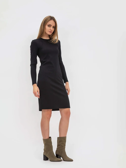 Платья Lesia модель Meyia03BlackWMNSDRSSLS Фото