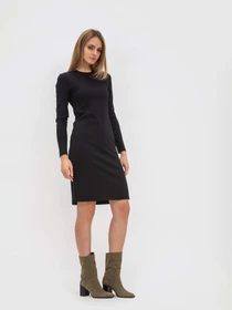Платья Lesia модель Meyia03BlackWMNSDRSSLS Фото