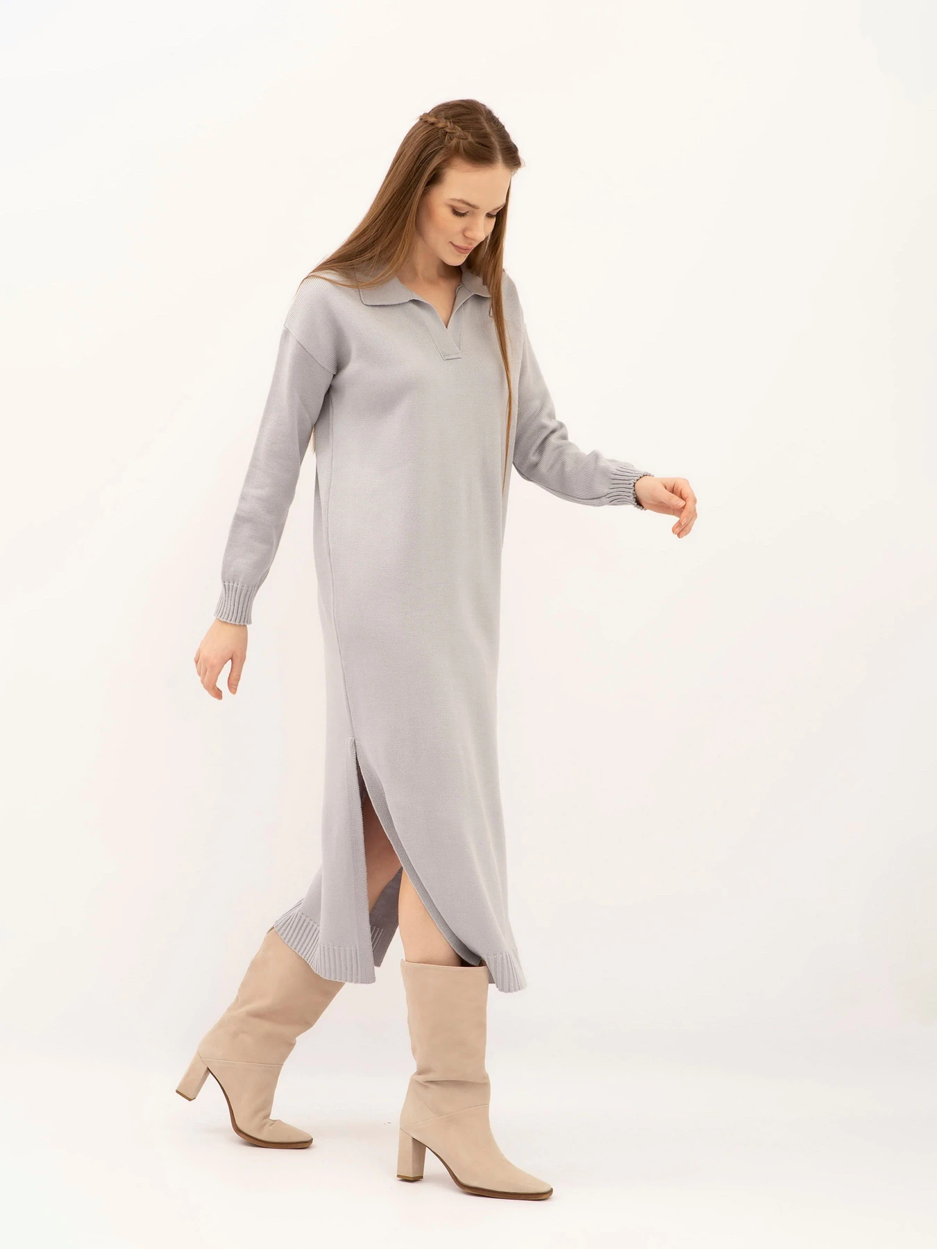 Сукні Lesia модель Grey2210102WMNSDRSSLS Фото