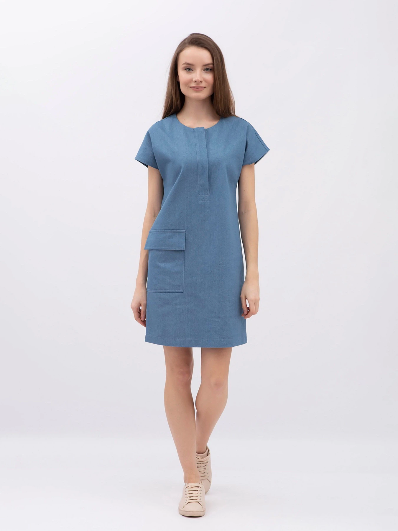 Платья Lesia модель BlueEmpiya01WMNSDRSSLS Фото