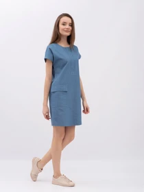 Платья Lesia модель BlueEmpiya01WMNSDRSSLS Фото