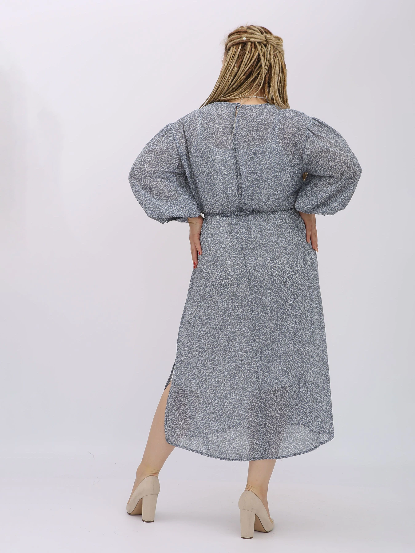 Сукні Lesia модель NagoziLightBlueWMNSDRSSLS Фото