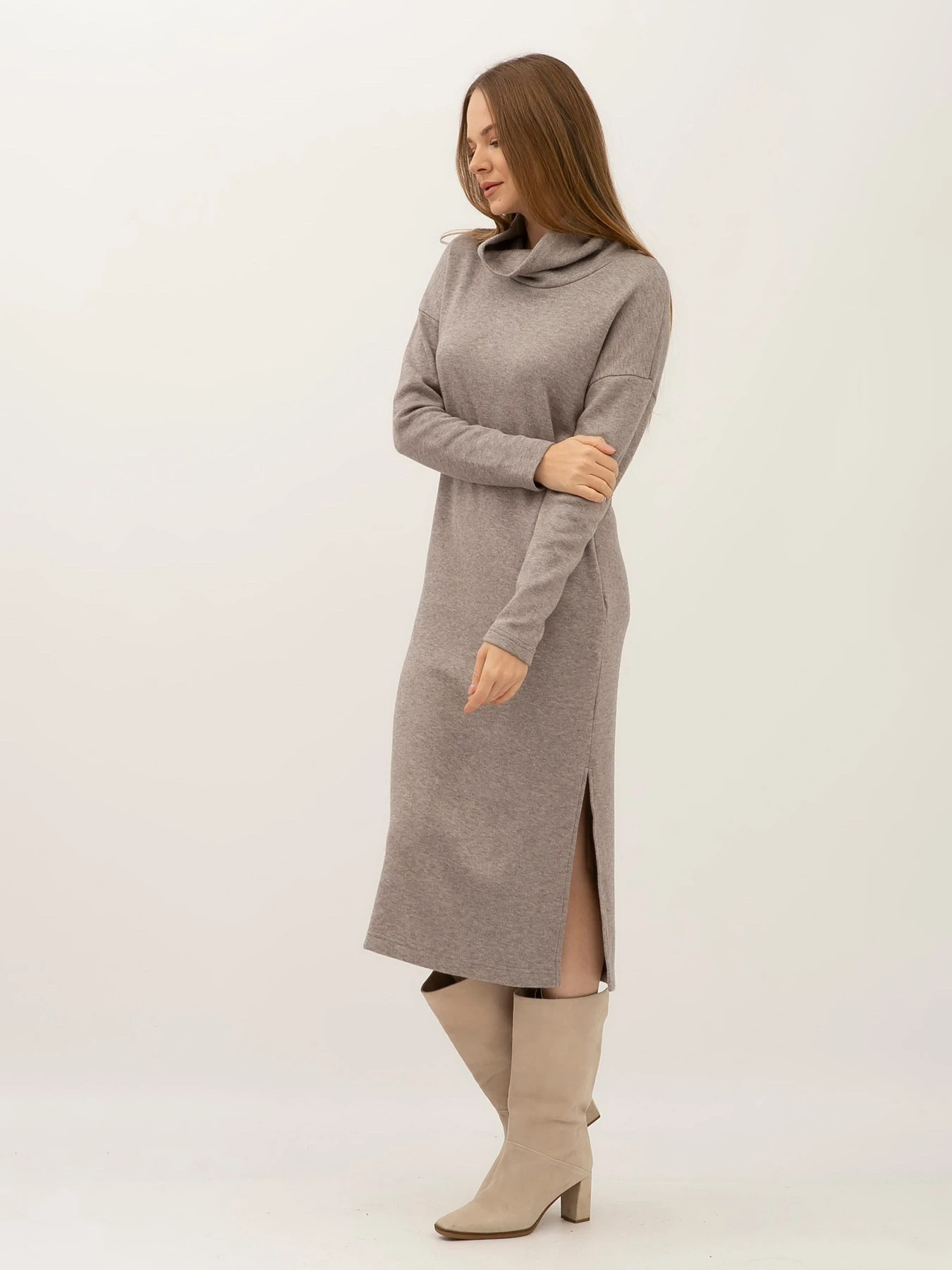 Платья Lesia модель Tefiya205GreyWMNSDRSSLS Фото