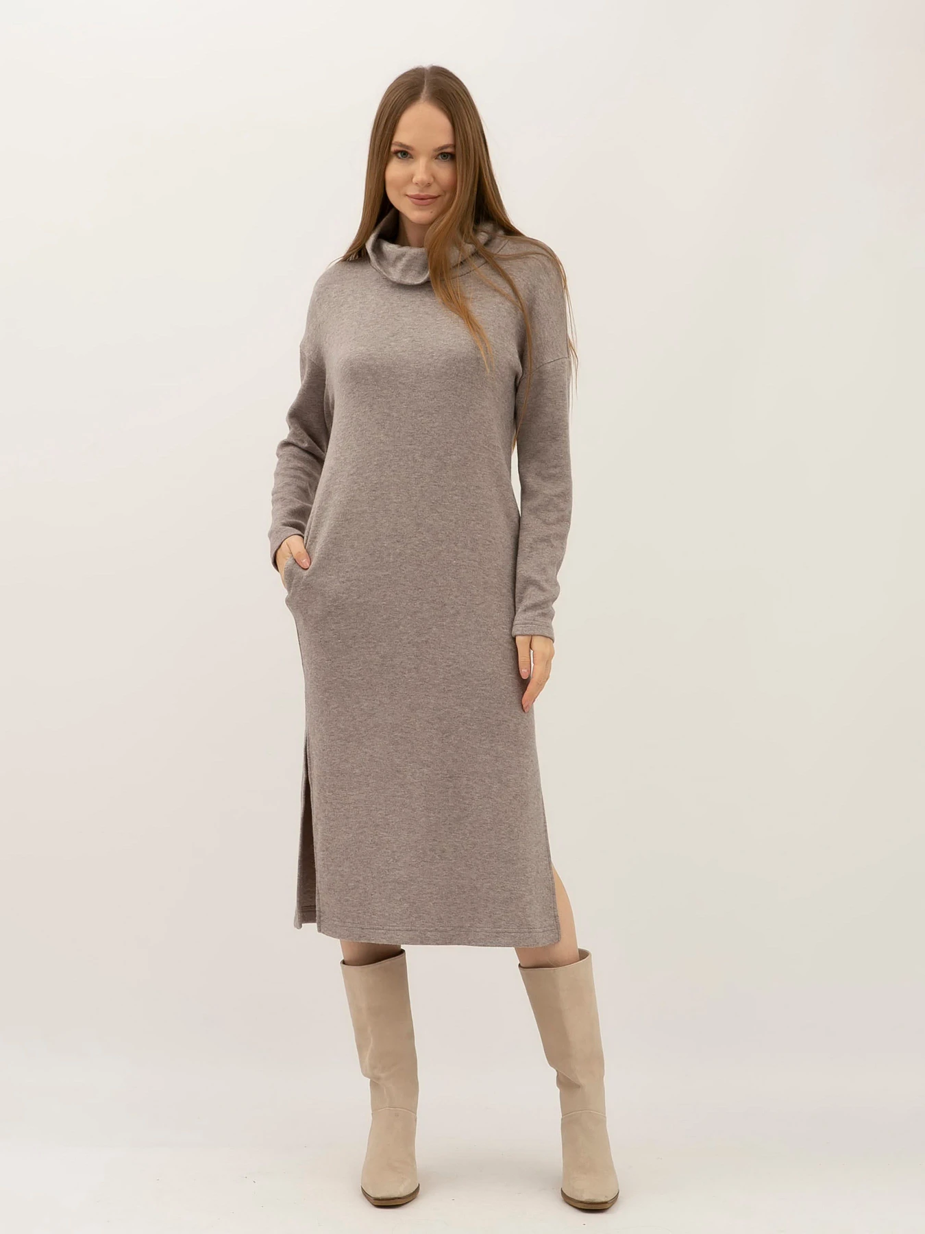 Платья Lesia модель Tefiya205GreyWMNSDRSSLS Фото