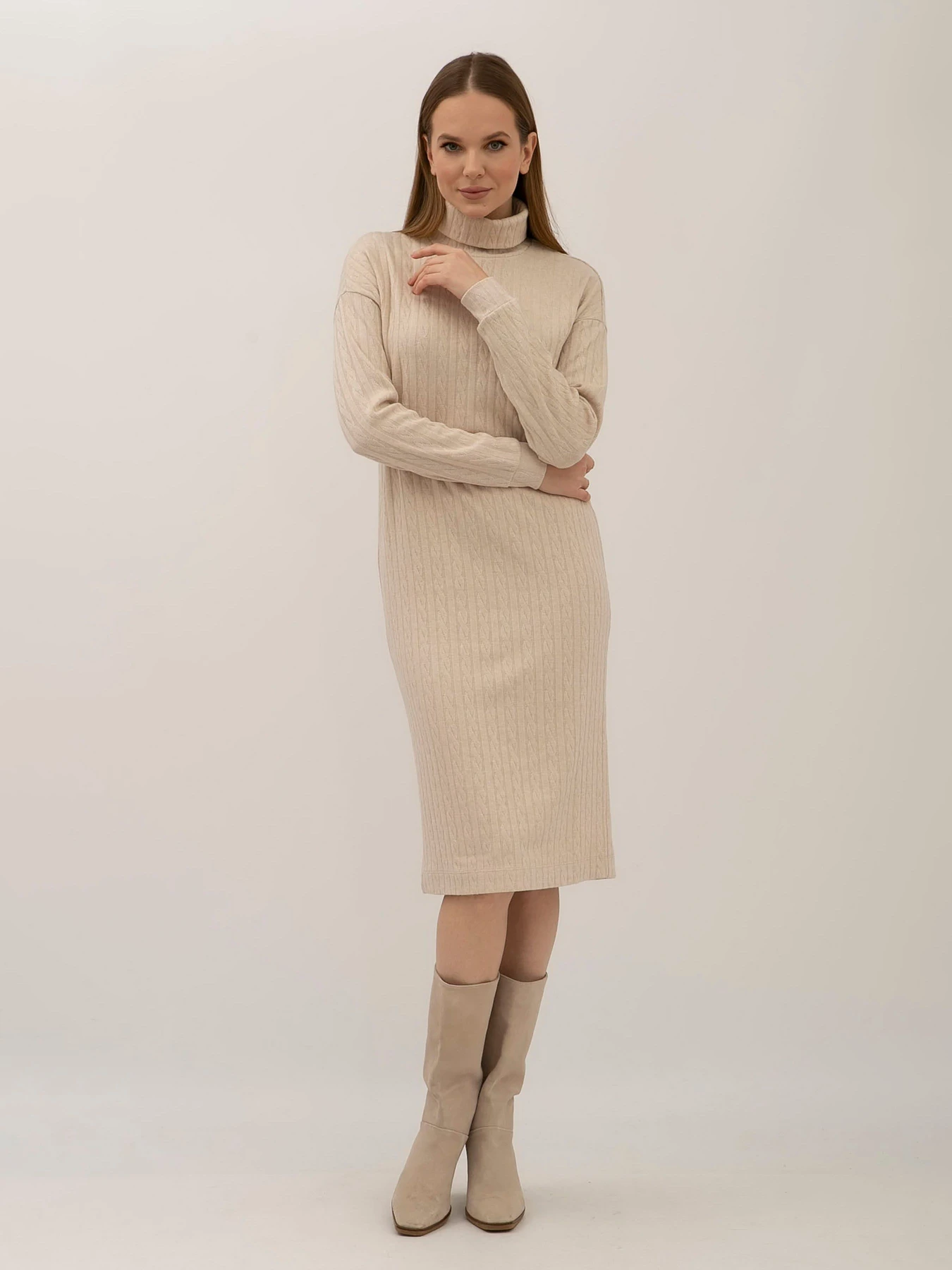 Сукні Lesia модель Kaina02BeigeWMNSDRSSLS Фото