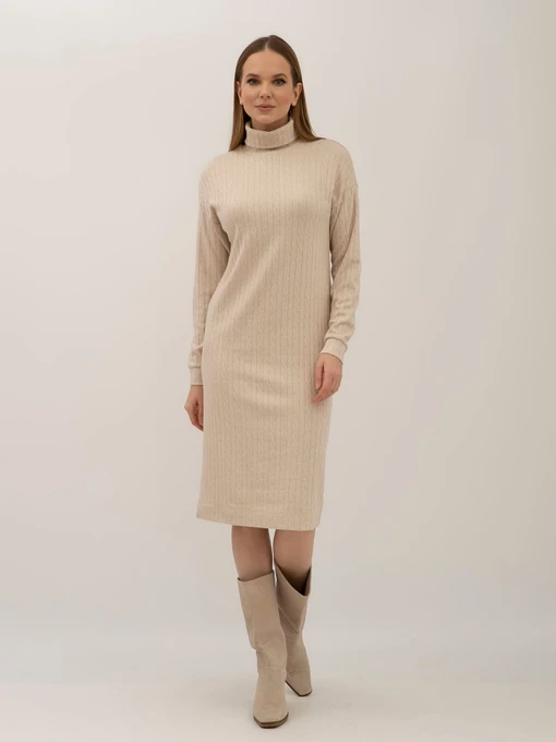 Платья Lesia модель Kaina02BeigeWMNSDRSSLS Фото