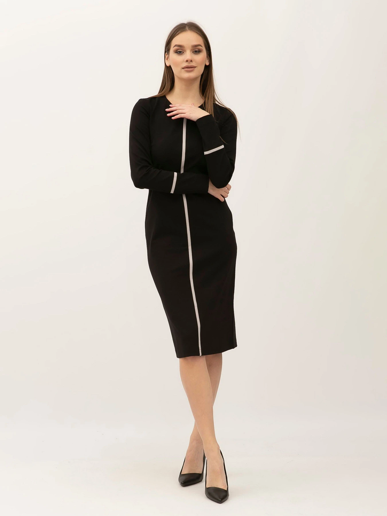 Платья Lesia модель Aguviya01BlackWMNSDRSSLS Фото