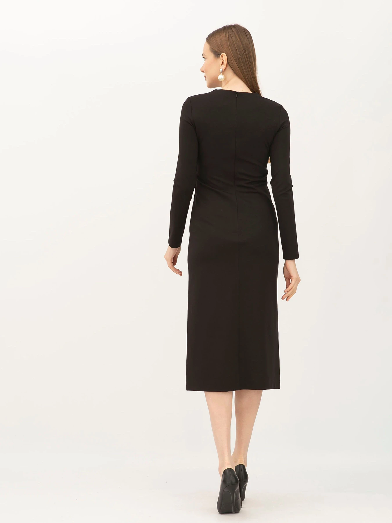 Платья Lesia модель Daren02BlackWMNSDRSSLS Фото