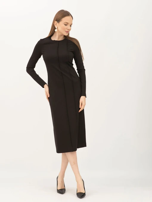 Платья Lesia модель Daren02BlackWMNSDRSSLS Фото
