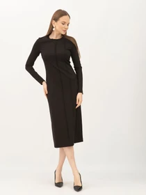 Платья Lesia модель Daren02BlackWMNSDRSSLS Фото