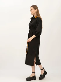 Сукні Lesia модель RishetBlackWMNSDRSSLS Фото