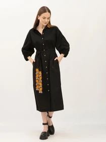 Сукні Lesia модель RishetBlackWMNSDRSSLS Фото
