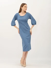 Сукні Lesia модель Night12BlueWMNSDRSSLS Фото