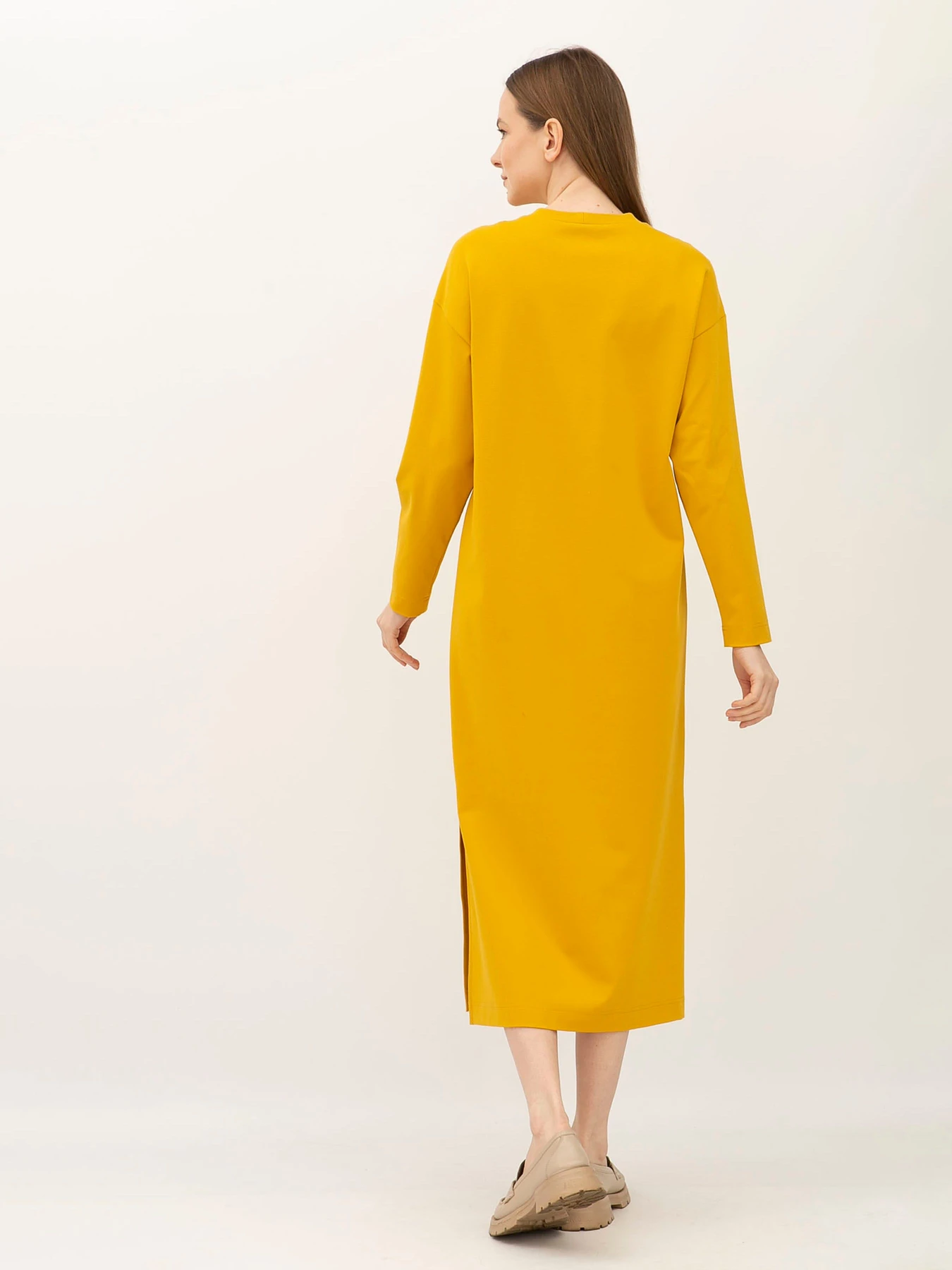 Платья Lesia модель Mioto1MustardWMNSDRSSLS Фото