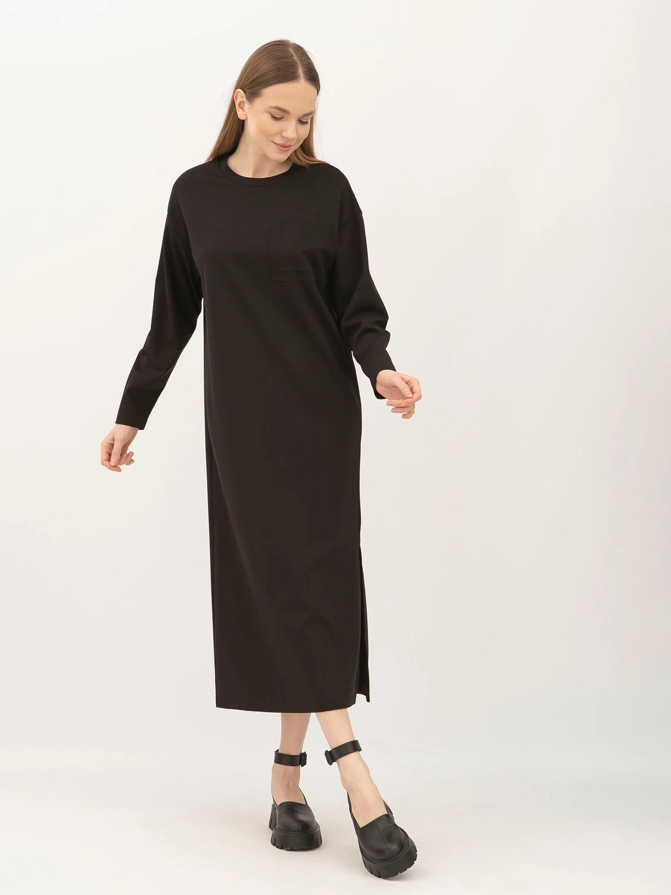 Сукні Lesia модель Mioto11BlackWMNSDRSSLS Фото