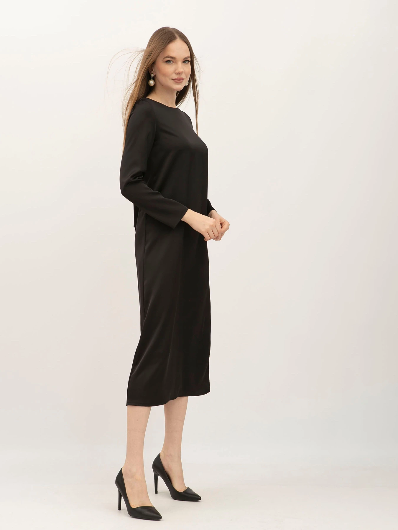 Платья Lesia модель Ameli03BlackWMNSDRSSLS Фото