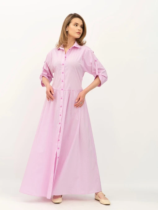Платья Lesia модель Brena01PinkWMNSDRSSLS Фото