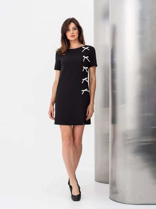 Сукні Lesia модель VezenBlackWMNSDRSSLS Фото