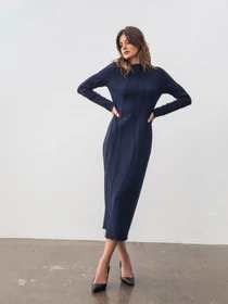 Платья Lesia модель Tiari01BlueWMNSDRSSLS Фото