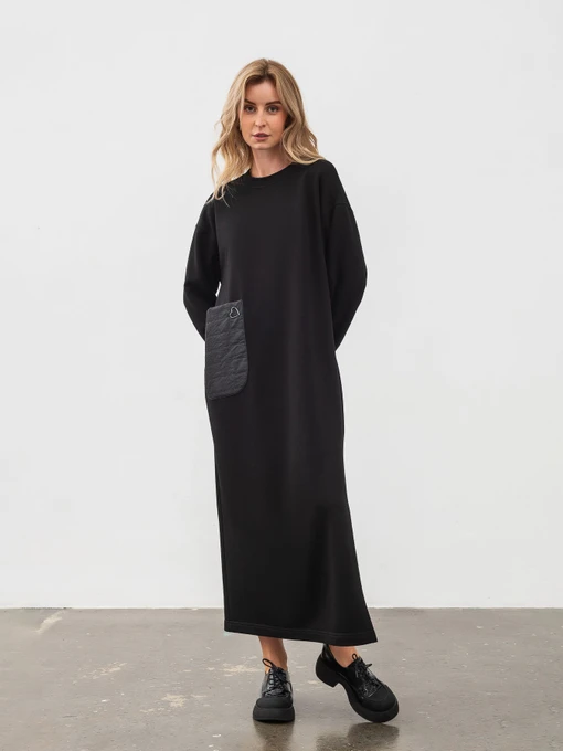 Сукні Lesia модель BelaraBlackWMNSDRSSLS Фото