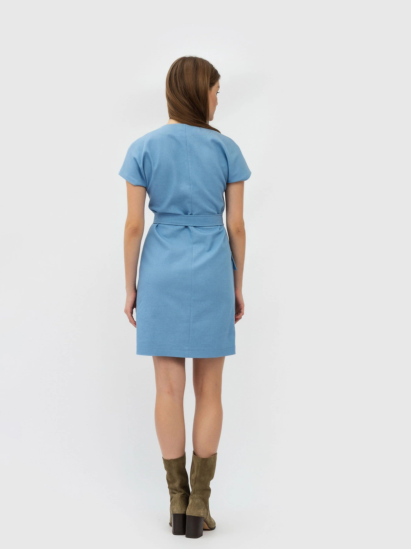 Сукні Lesia модель EmpiyaLightBlueWMNSDRSSLS Фото