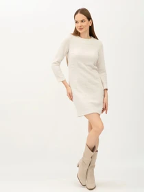 Платья Lesia модель Zahra01BeigeWMNSDRSSLS Фото