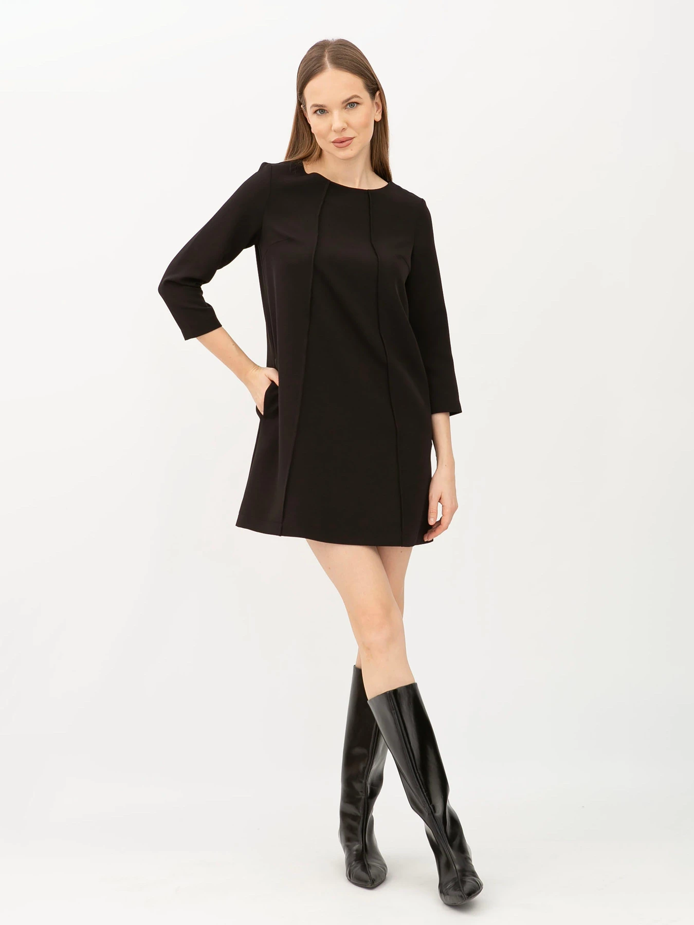 Платья Lesia модель AdoraBlackWMNSDRSSLS Фото