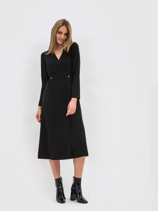 Платья Lesia модель Efimiya42BlackWMNSDRSSLS Фото