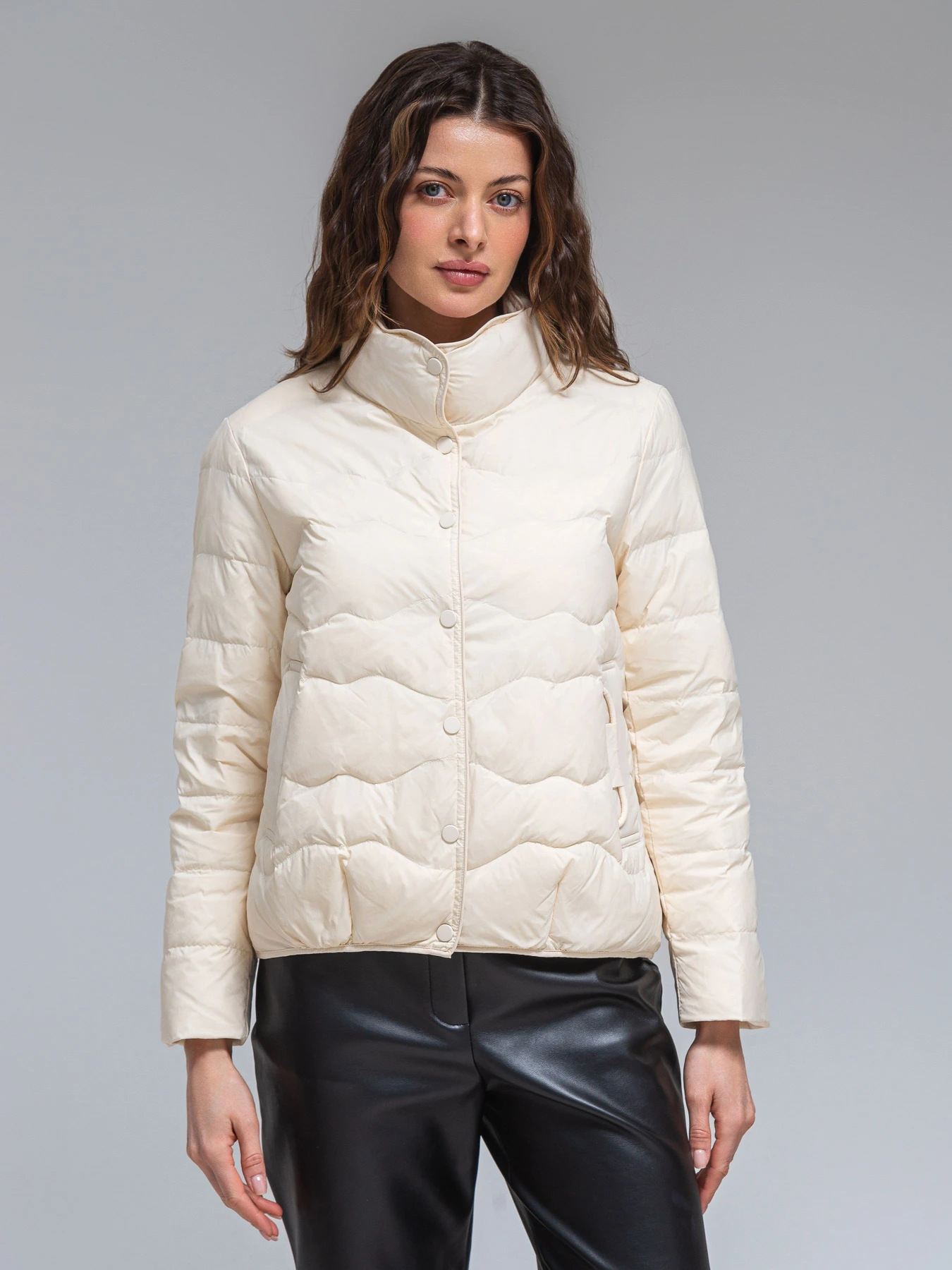 Куртки и дубленки VIVA WEAR модель 82403-milk Куртки и дубленки VIVA WEAR модель 82403-milk Фото
