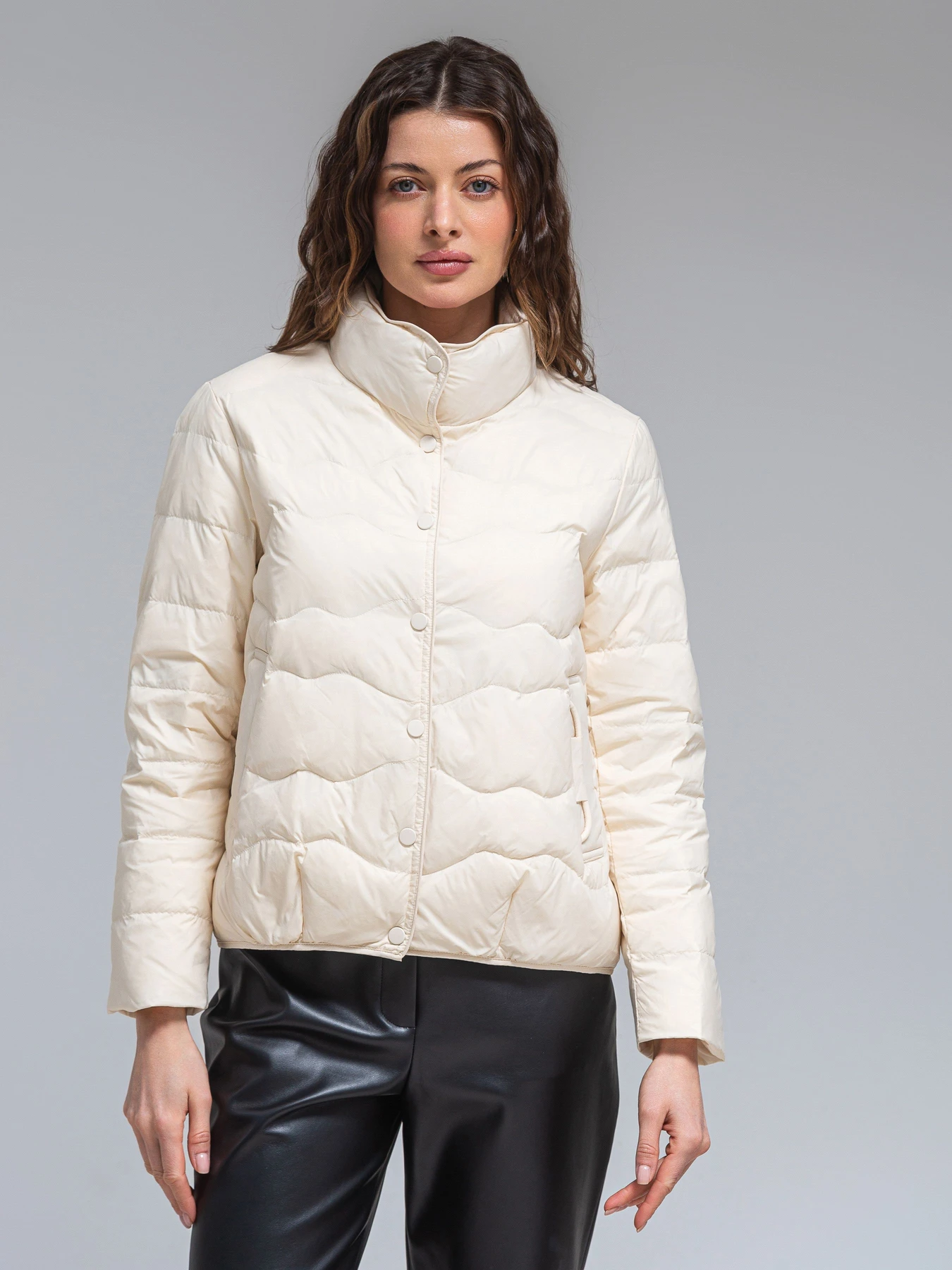 Куртки и дубленки VIVA WEAR модель 82403-milk Куртки и дубленки VIVA WEAR модель 82403-milk Фото