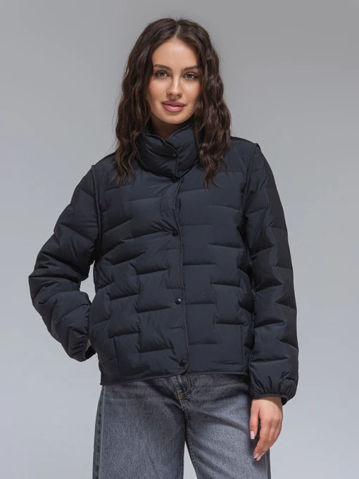 Куртки и дубленки VIVA WEAR модель 24-black Фото