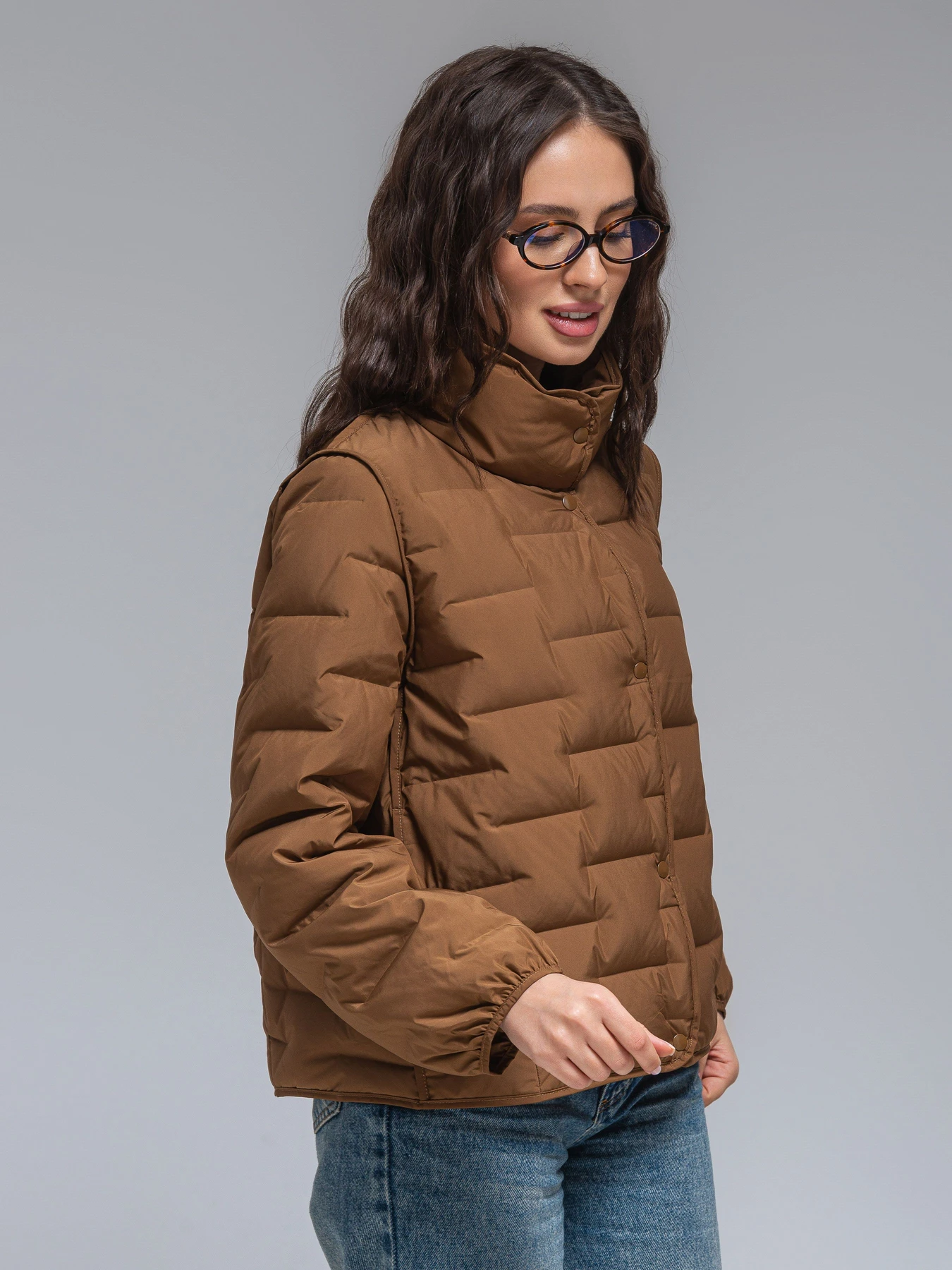 Куртки и дубленки VIVA WEAR модель 24-brown Куртки и дубленки VIVA WEAR модель 24-brown Фото