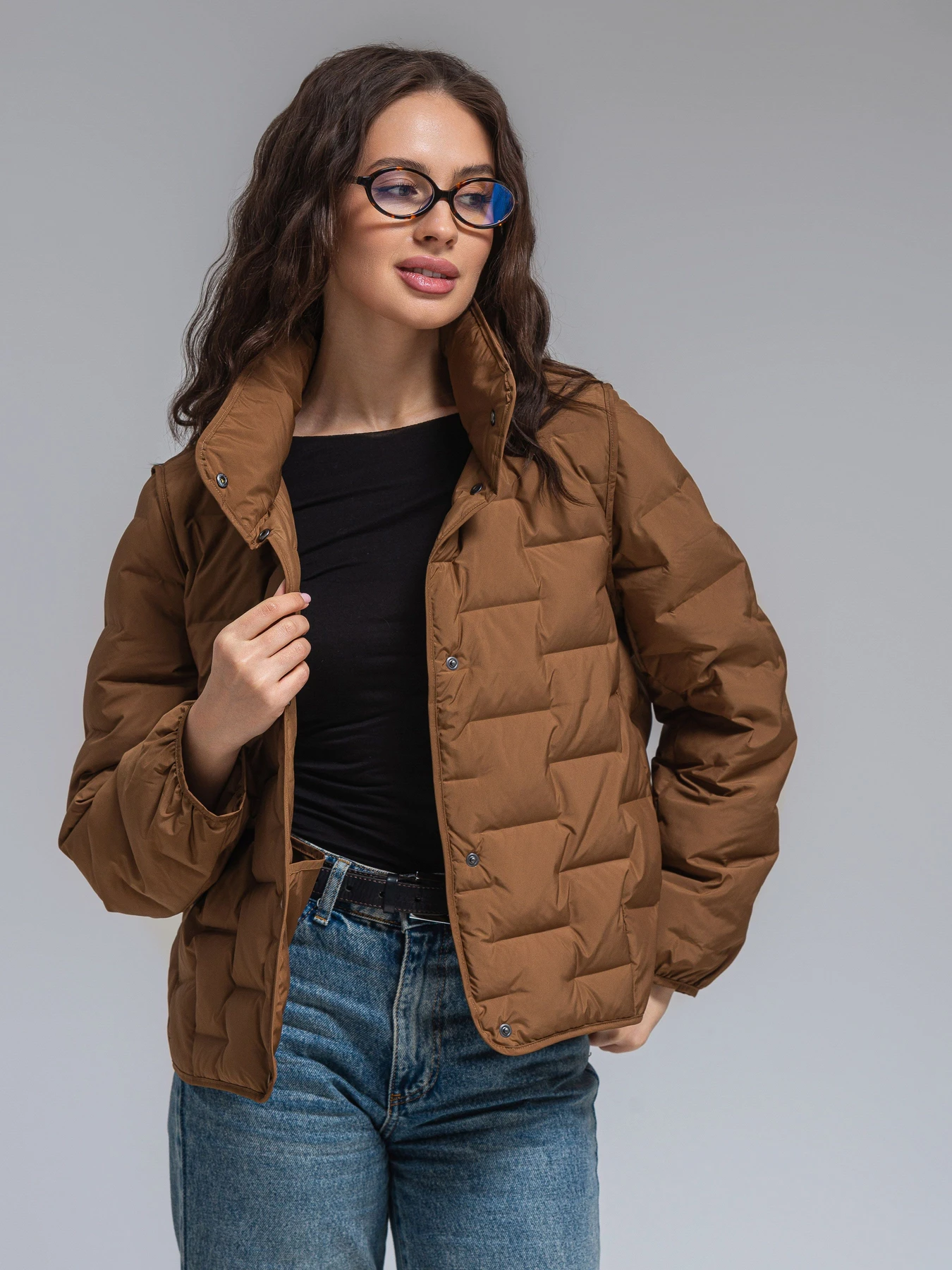 Куртки и дубленки VIVA WEAR модель 24-brown Куртки и дубленки VIVA WEAR модель 24-brown Фото
