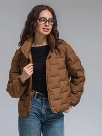 Куртки и дубленки VIVA WEAR модель 24-brown Фото