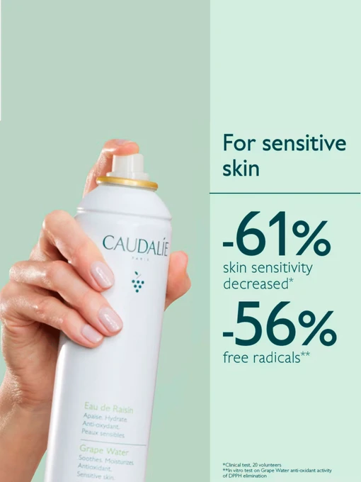 Зволожуюча виноградна вода для обличчя CAUDALIE фото 2
