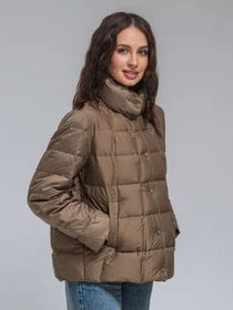 Куртки и дубленки VIVA WEAR модель 6537-brown Фото