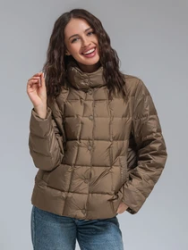 Куртки и дубленки VIVA WEAR модель 6537-brown Фото