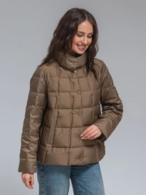 Куртки и дубленки VIVA WEAR модель 6537-brown Фото