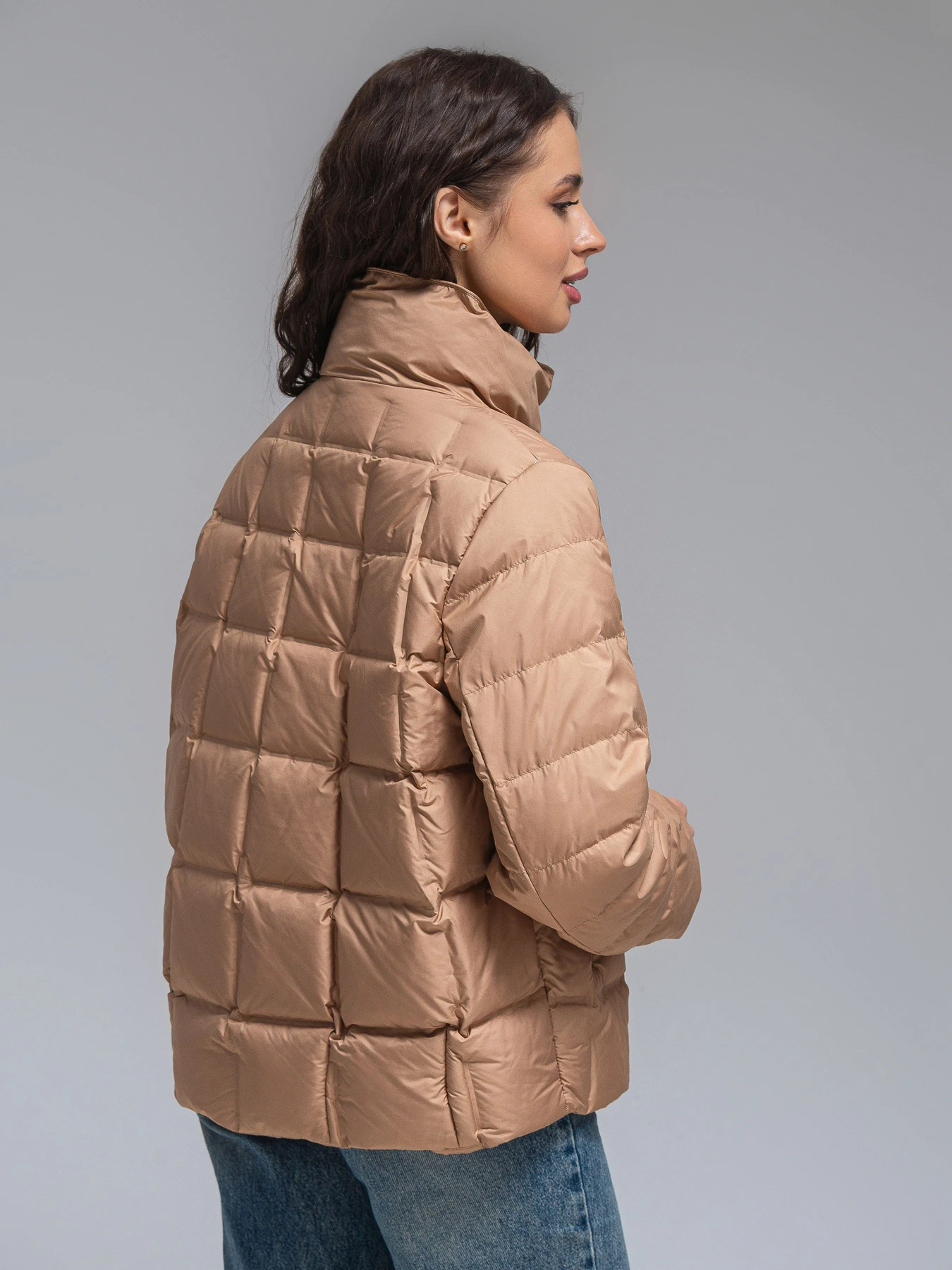 Куртки и дубленки VIVA WEAR модель 6537-beige Фото