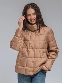 Куртки и дубленки VIVA WEAR модель 6537-beige Фото