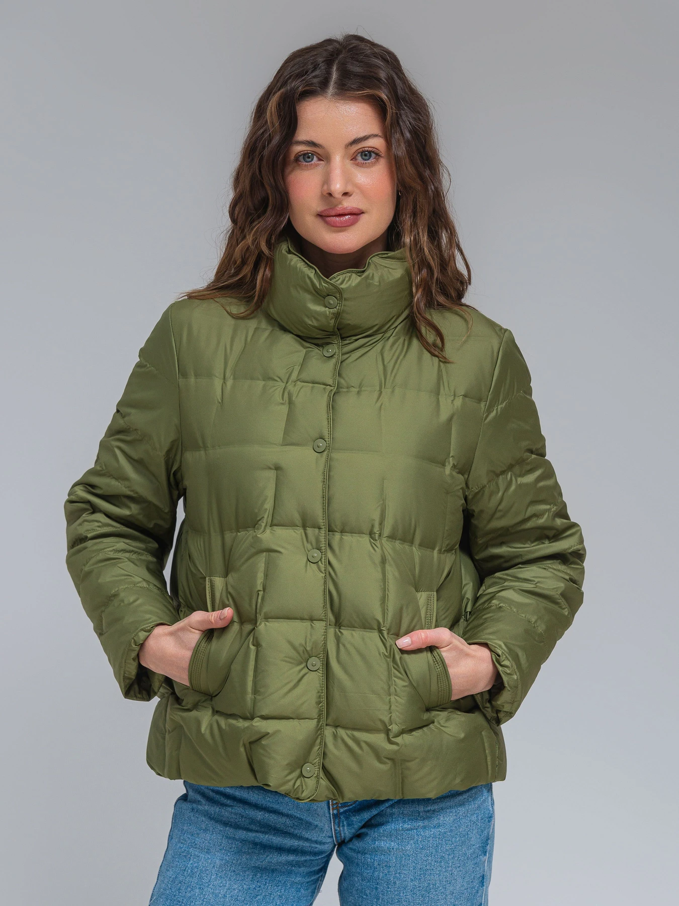 Куртки и дубленки VIVA WEAR модель 6537-green Фото