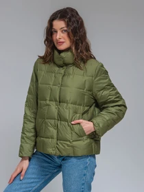 Куртки и дубленки VIVA WEAR модель 6537-green Фото