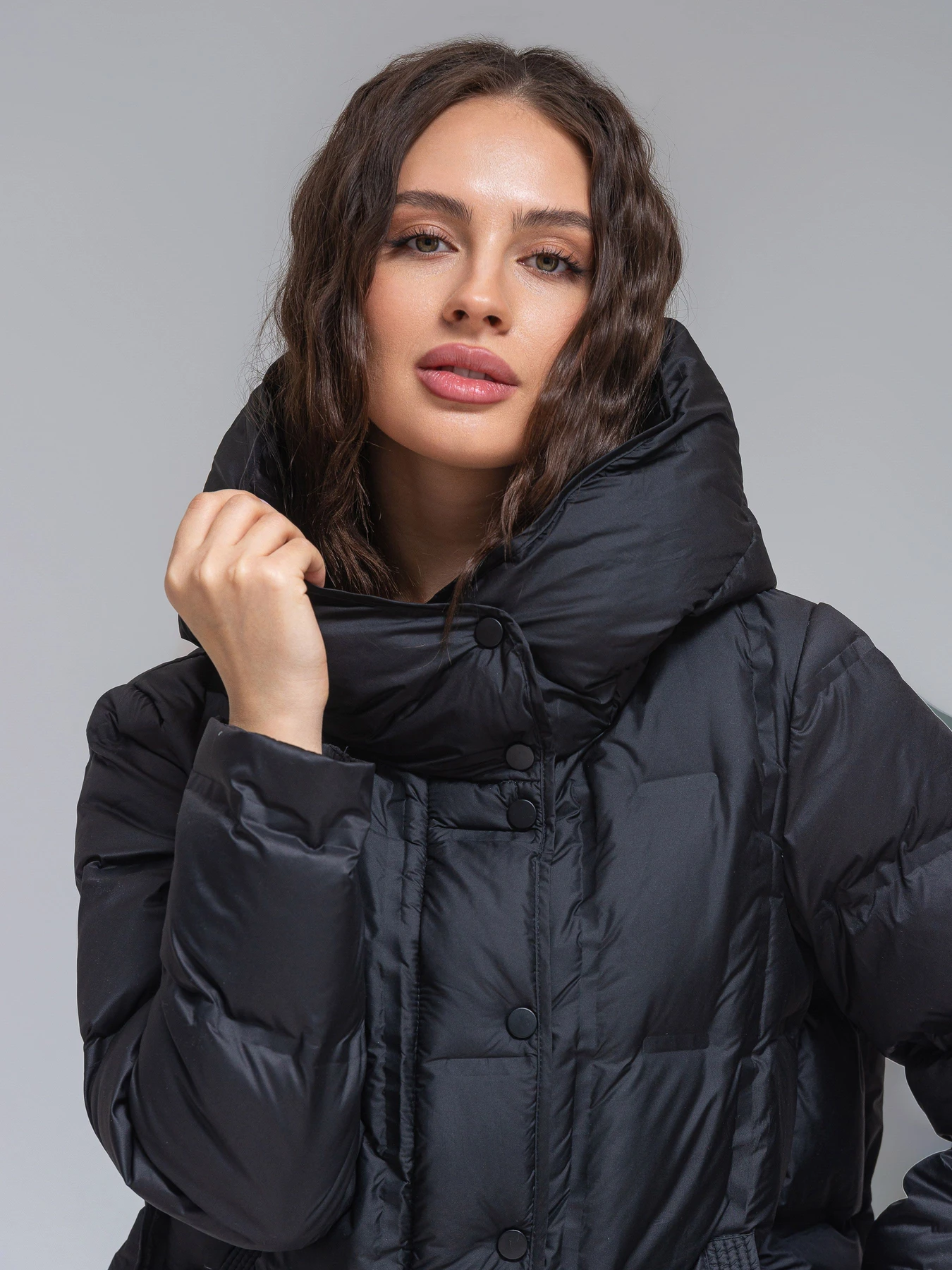 Куртки и дубленки VIVA WEAR модель 8856-black Фото