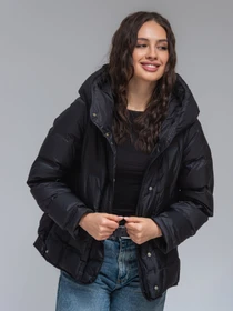 Куртки и дубленки VIVA WEAR модель 8856-black Фото
