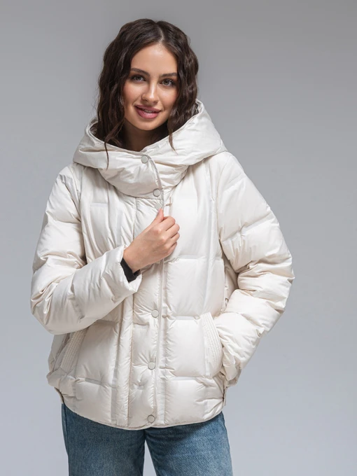 Куртки и дубленки VIVA WEAR модель 8856-milk Фото
