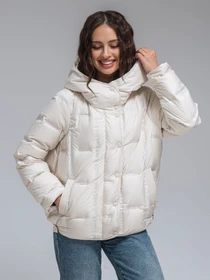Куртки и дубленки VIVA WEAR модель 8856-milk Фото