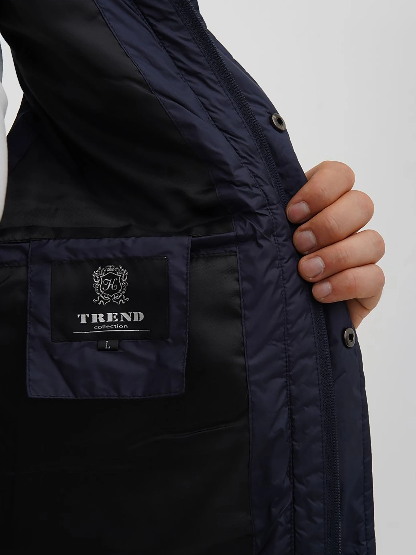 Куртки та дублянки Trend Collection модель TC12700BlueZHLTDMMN Фото