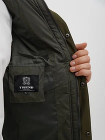 Куртки и дубленки Trend Collection модель TC12698GreenZHLTDMMN Фото