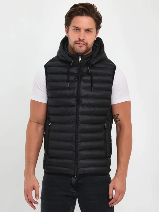 Куртки и дубленки Trend Collection модель TC9928BlackZHLTDMMN Фото