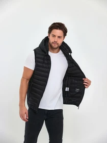Куртки та дублянки Trend Collection модель TC9928BlackZHLTDMMN Фото